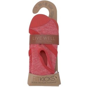 Fitkicks Active Lifestyle Footwear Size Small 5.5-6.5 Ergonomic Comfort Slip On